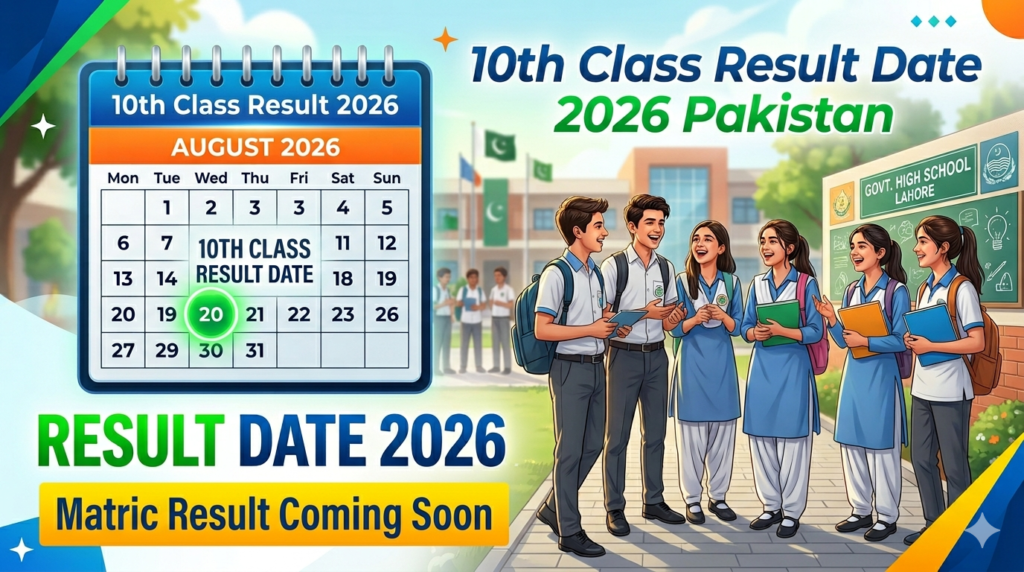 10th Class Result Date 2026 Pakistan – Expected Date, Time & All Board Updates